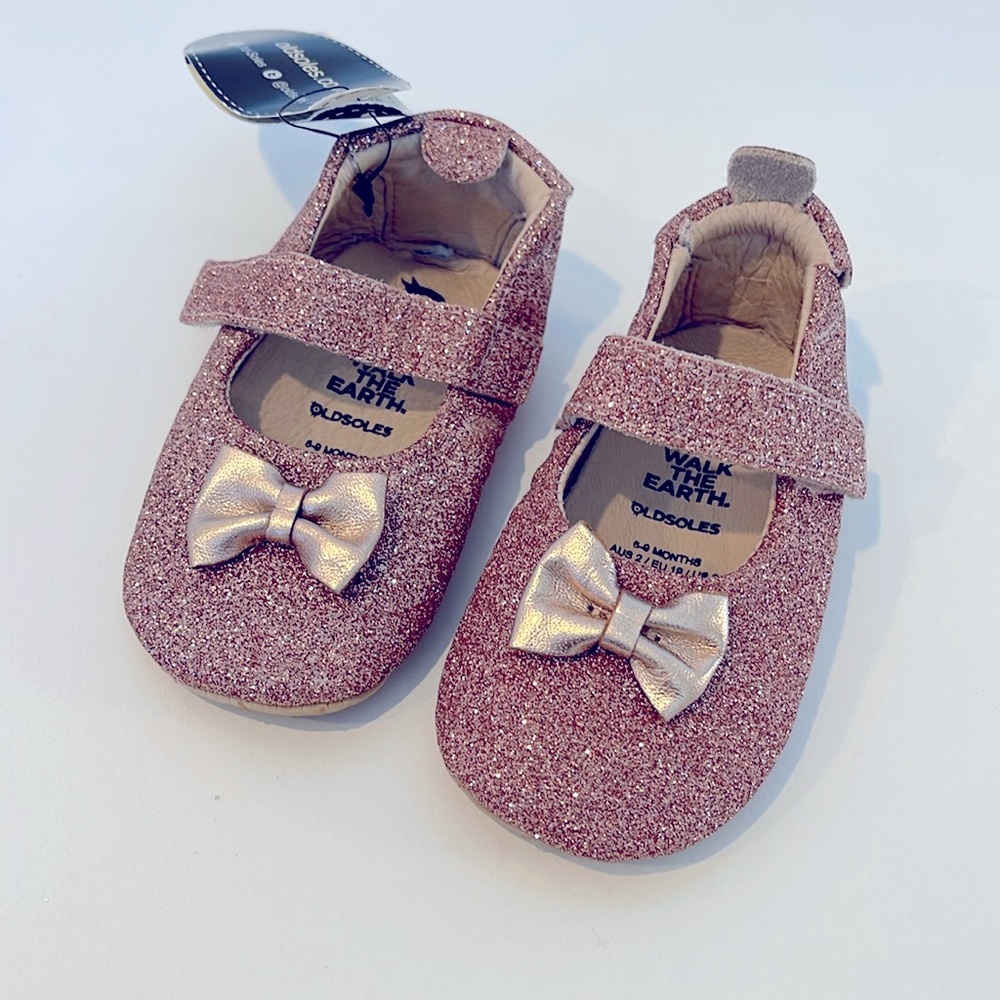 Old Soles Pink Glitter Dress Shoes